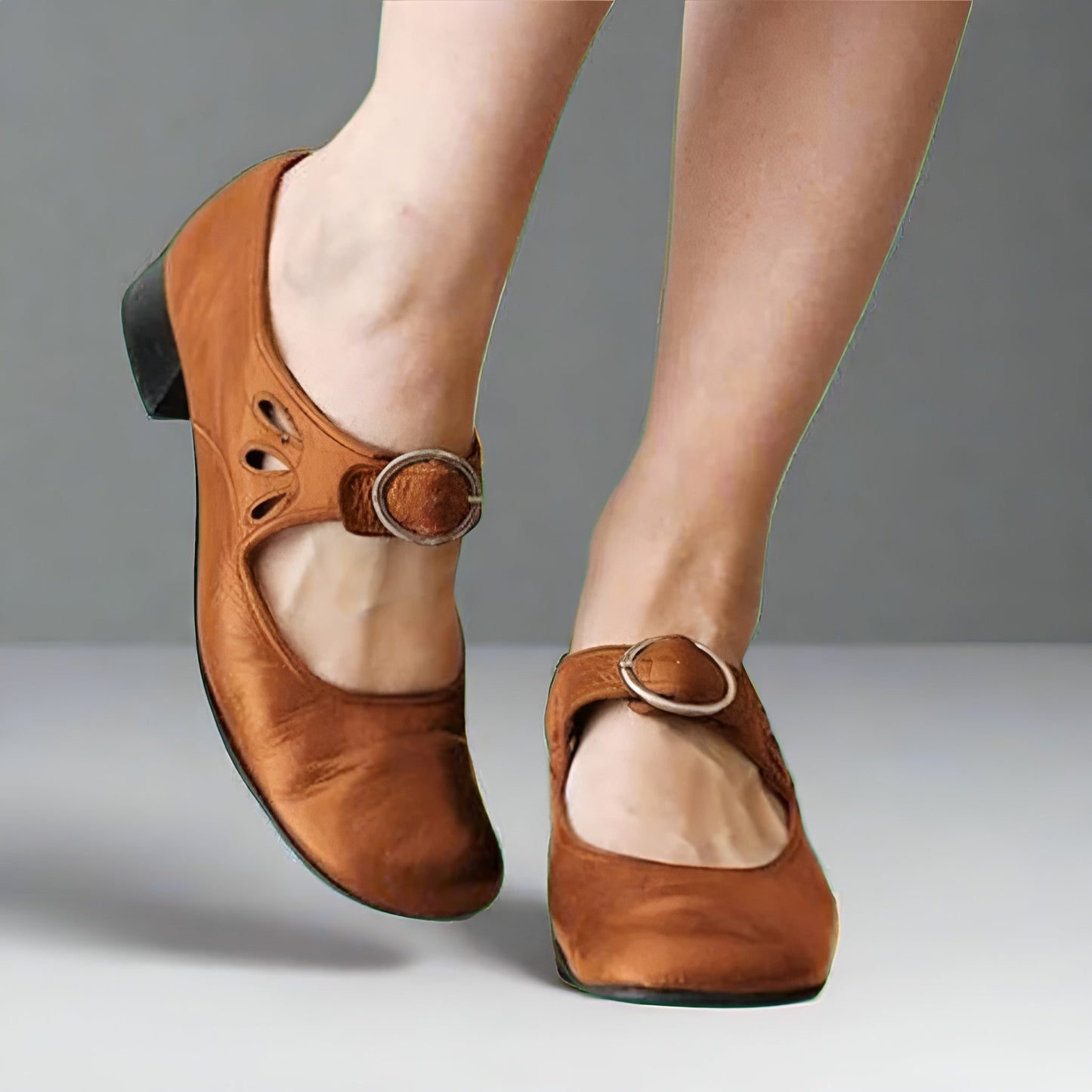 Sandell™ | Orthopedic Leather Sandals with Comfortable Wedge Sole