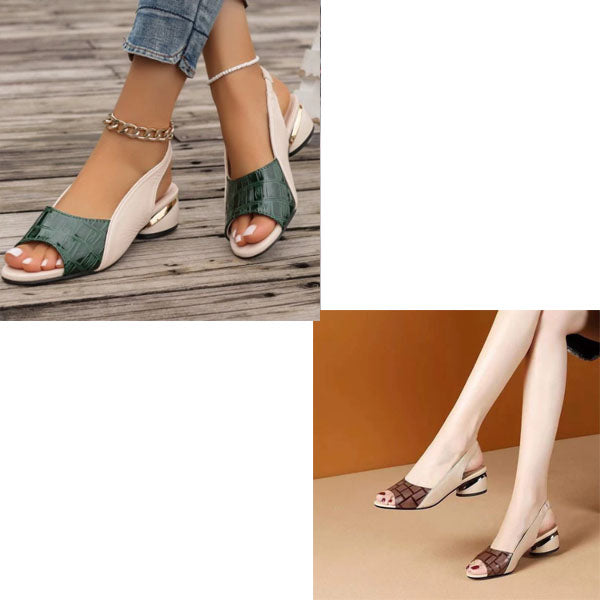 Leonie | Comfortable Block Heel Sandal
