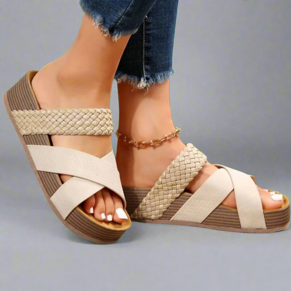 Luni™ | Braided Platform Sandals