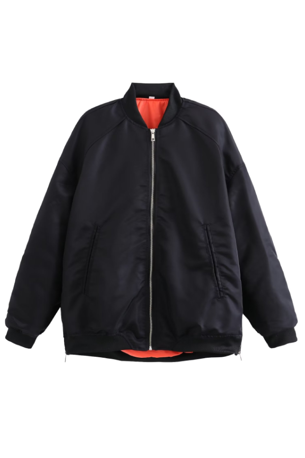 WW | Bomber Loose Biker Jacket