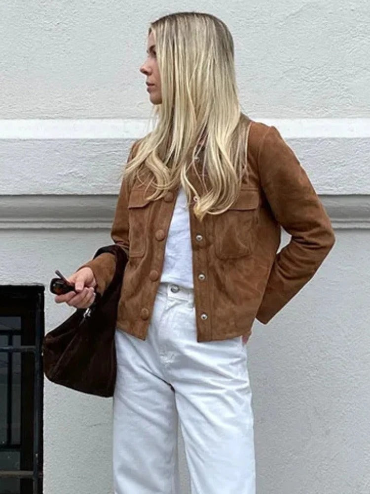 WW | Elegant suede jacket