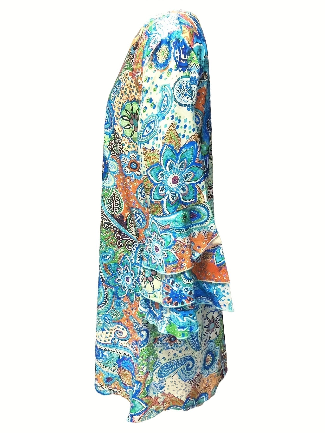 Aniya - Floral V-neck dress