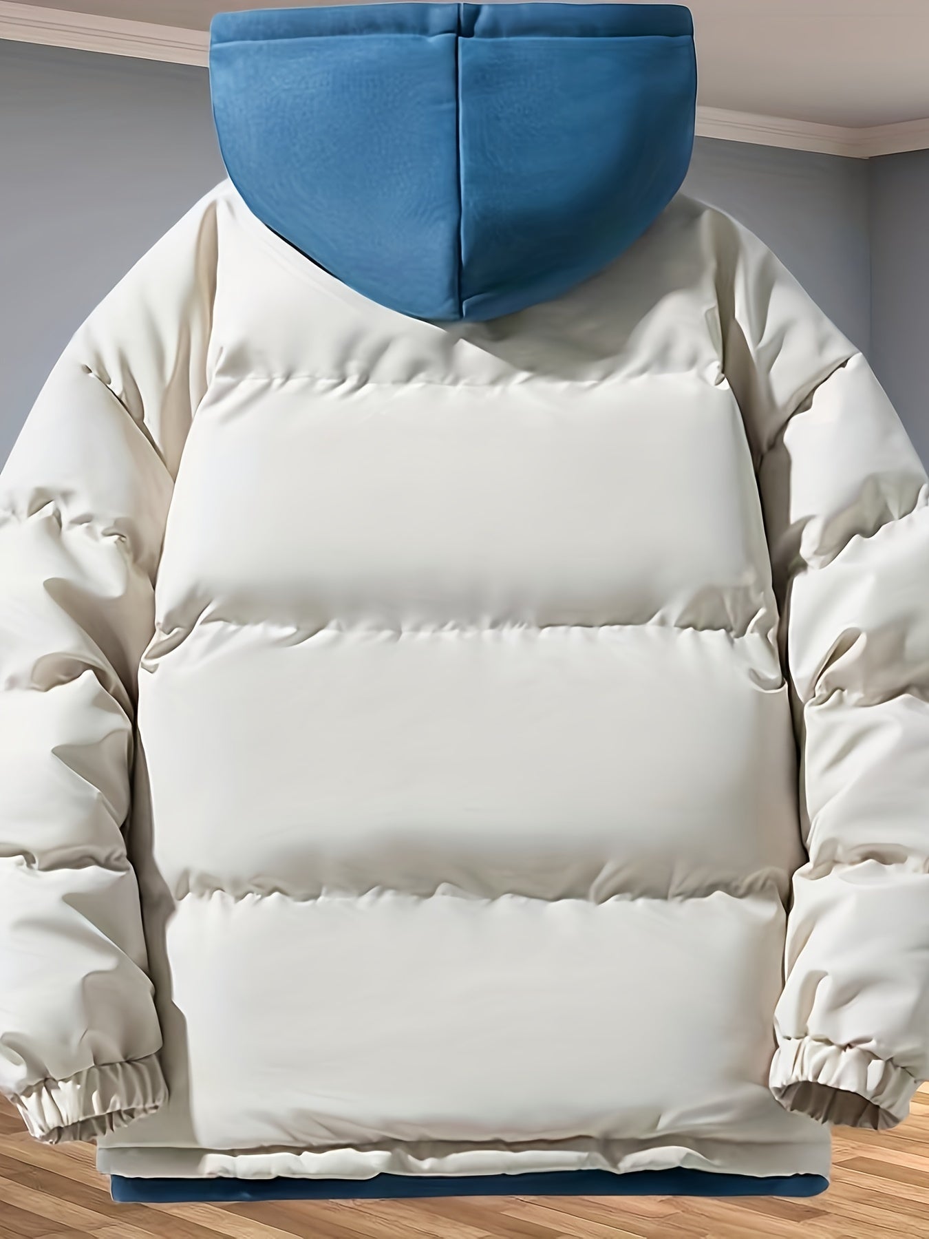 WW | Thick Mid-Length Zipper Winter Jacket for Men - Perfect for Outdoor Activities