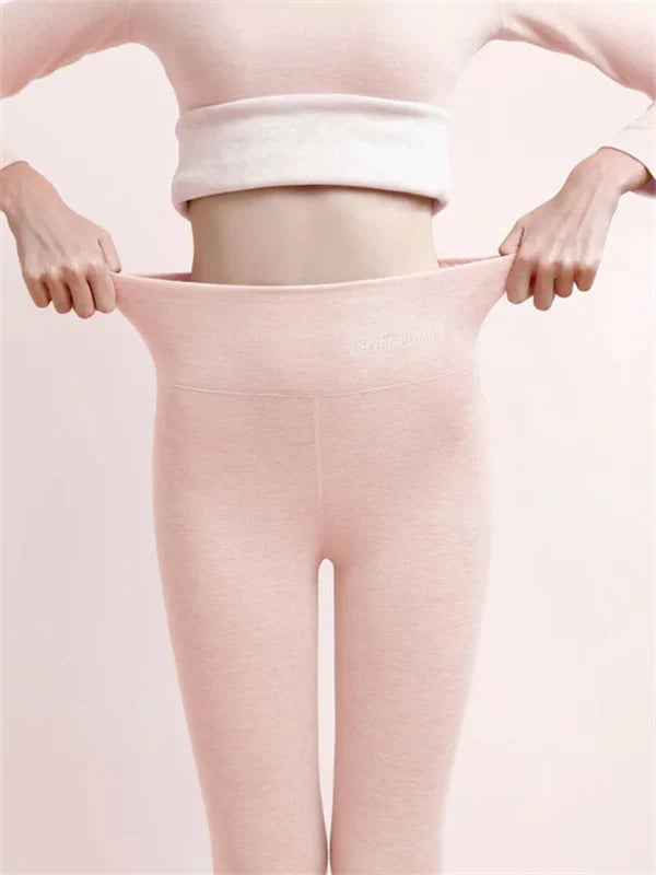WW | Damen Winterhosen Fleece - Warme Leggings mit Formeffekt