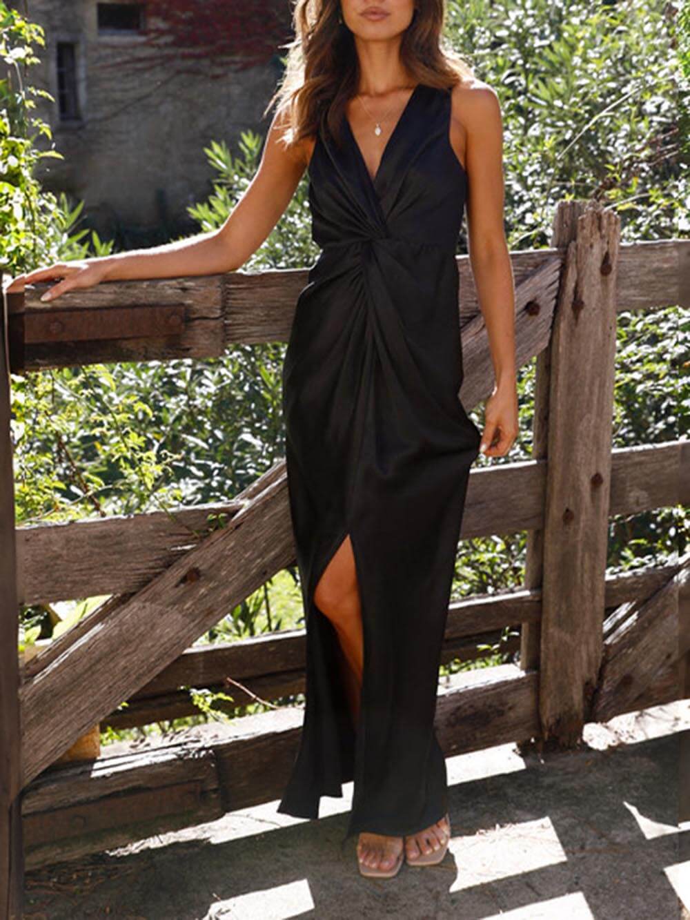 WW | Formelles Party Ärmelloses Kleid