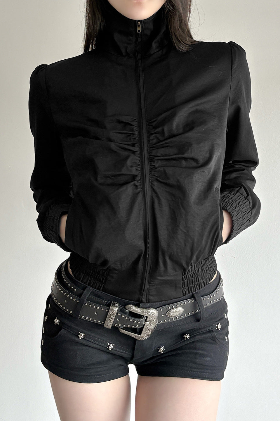 WW | Waist biker jacket