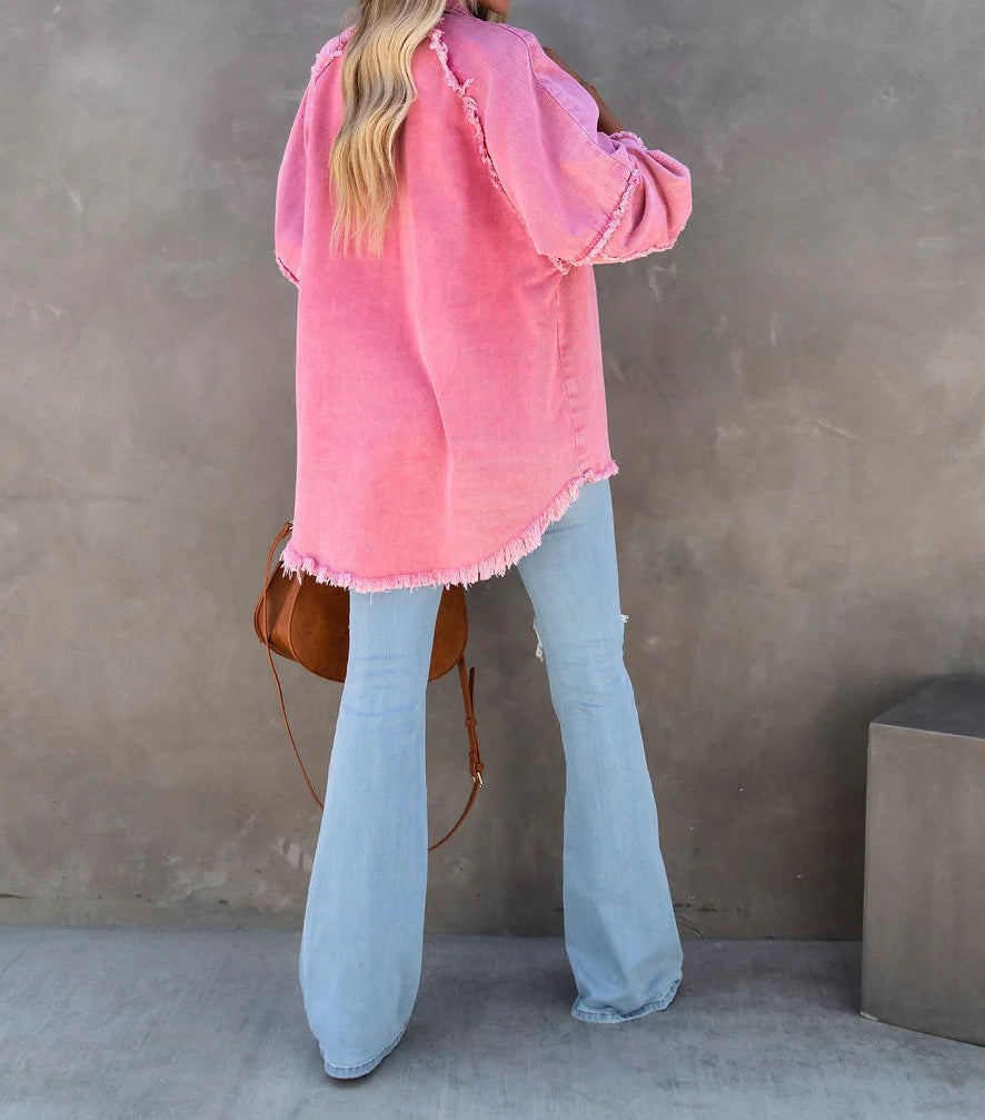 WW | Edge Patchwork Pocket Denim-Jacke