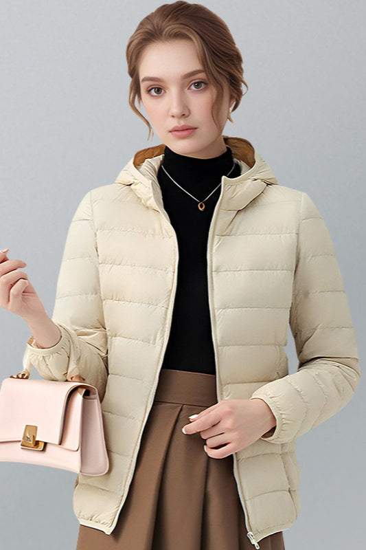 WW | Slim Fit Hooded Puffer Jacket