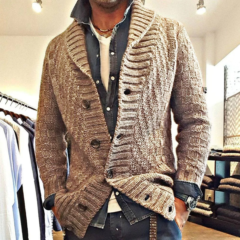 WW | Bequeme Rever Strickjacke