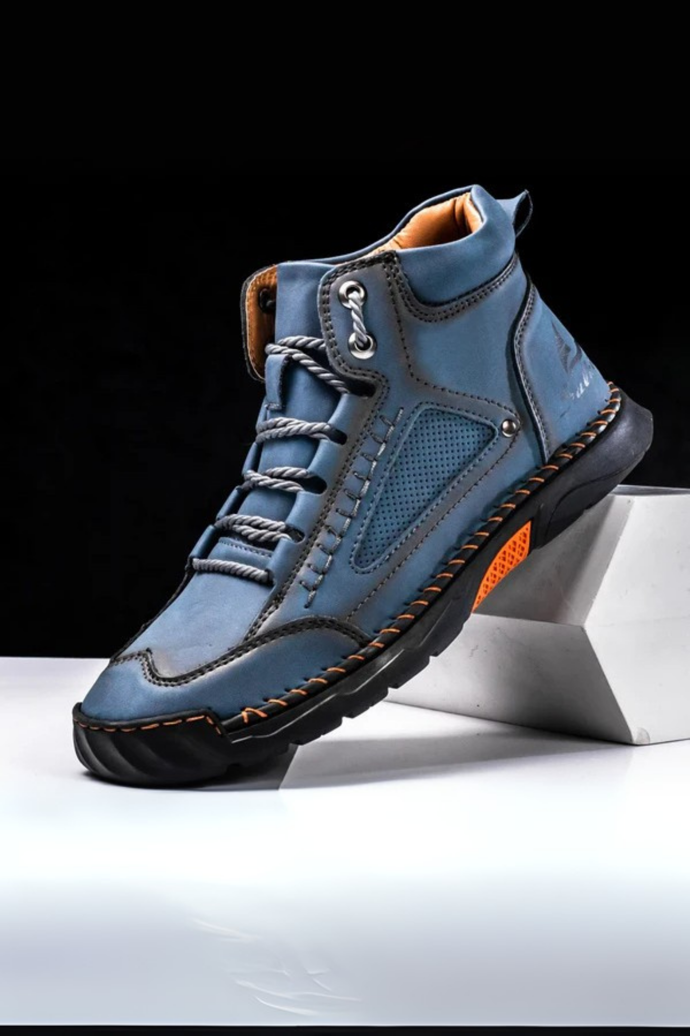 Moriarty | Leather High Top Shoes