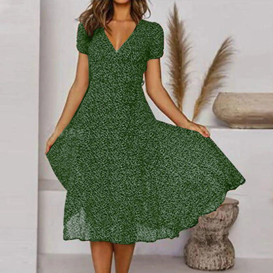 WW | Falling A-line summer dress Liana
