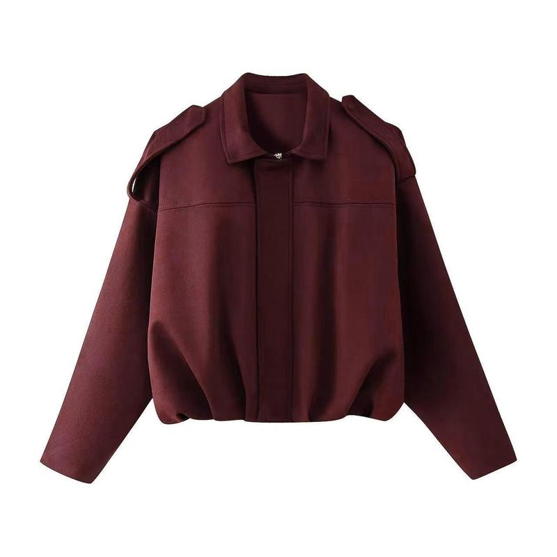 WW | Suede Bomber Jacket