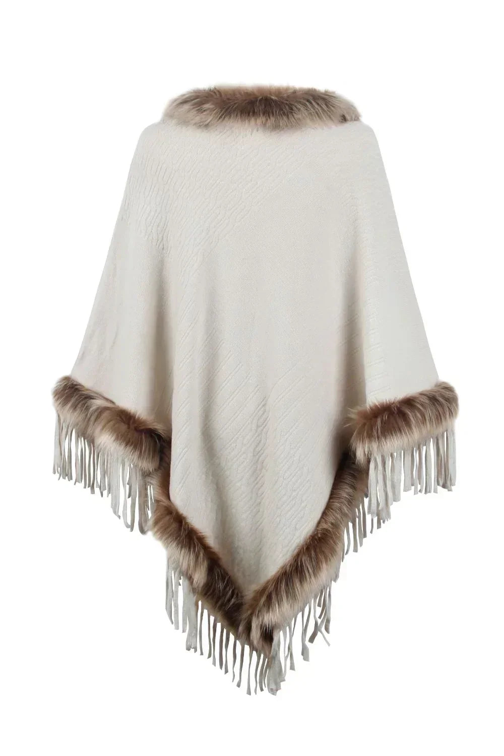 WW | Stilvoller Winterponcho für Damen