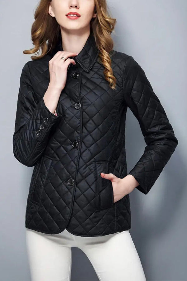 WW | Baumwollmix Slim Fit Jacke für Herbst und Winter