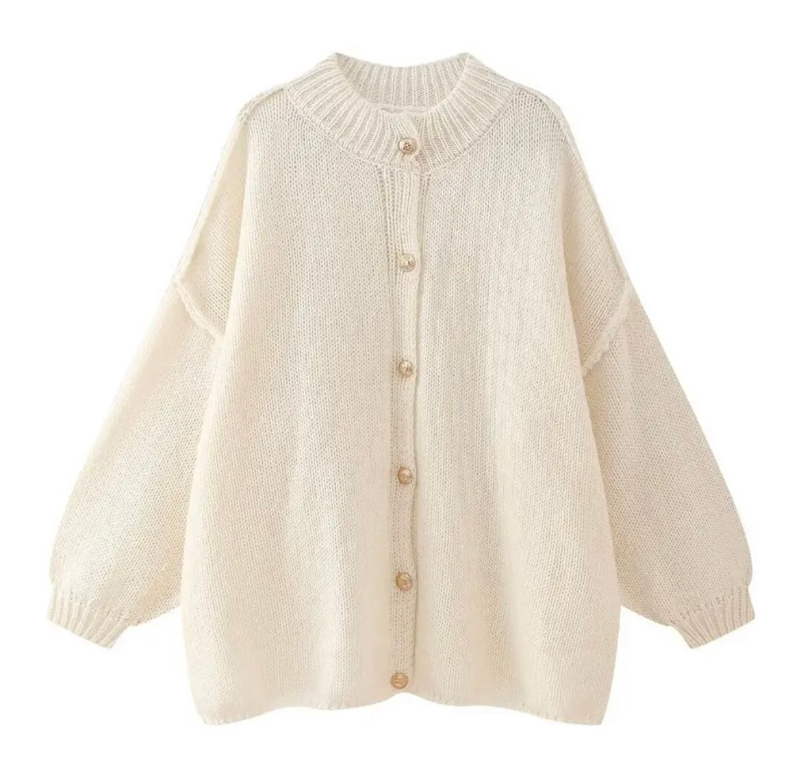 WW | Cozy oversized knit cardigan sweater
