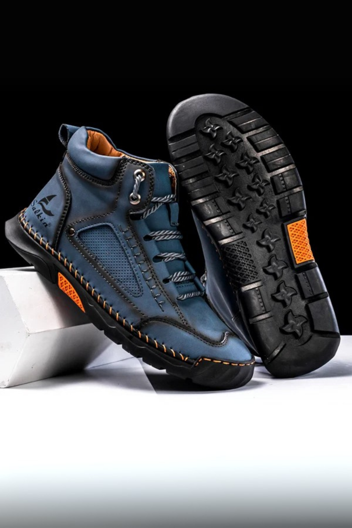 Moriarty | Leather High Top Shoes