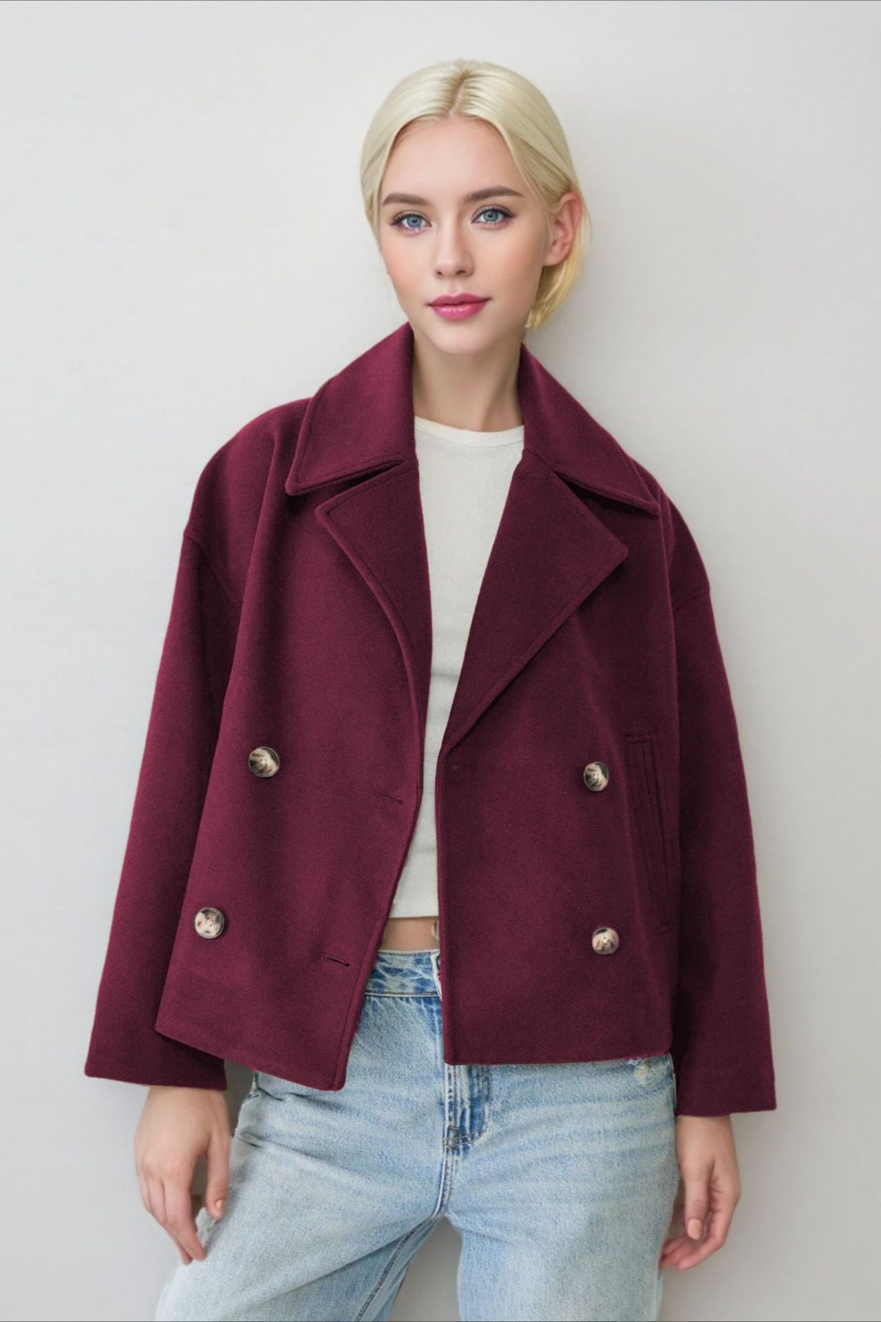 WW | Revers Wolle Mischjacke