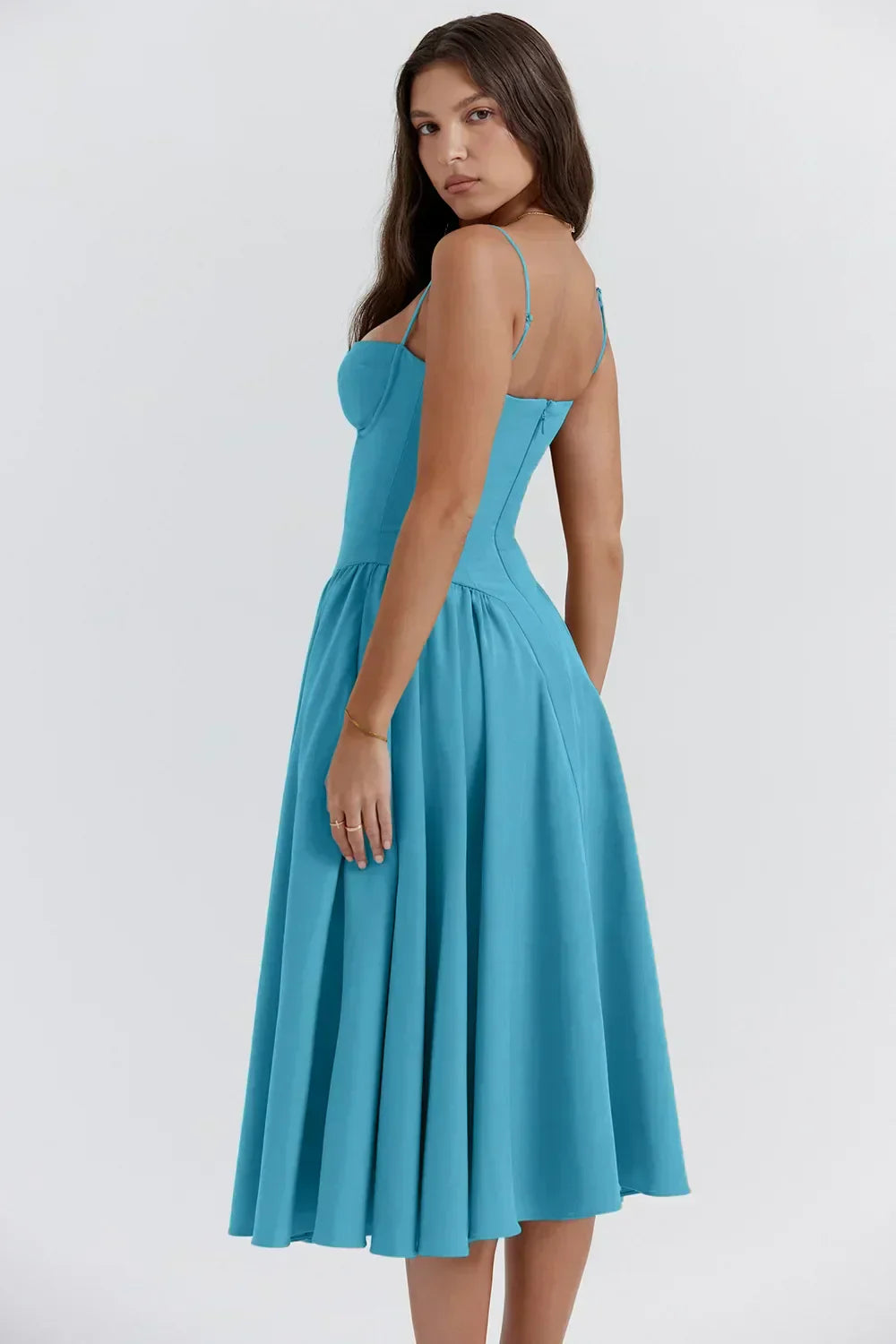 Michaela - Sleeveless Midi Dress
