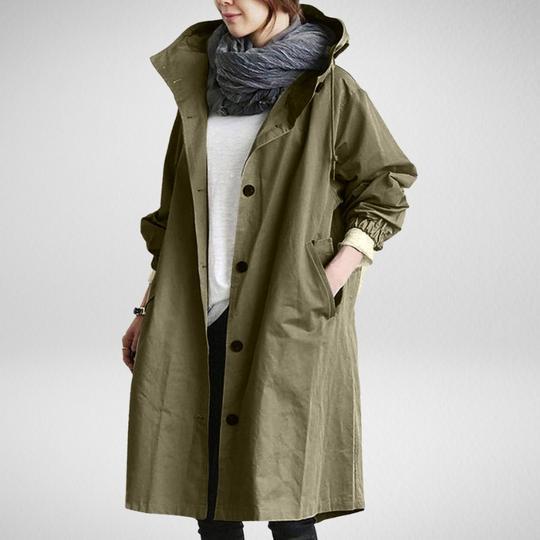WW | Damen Trenchcoat, Wind- und wasserdicht
