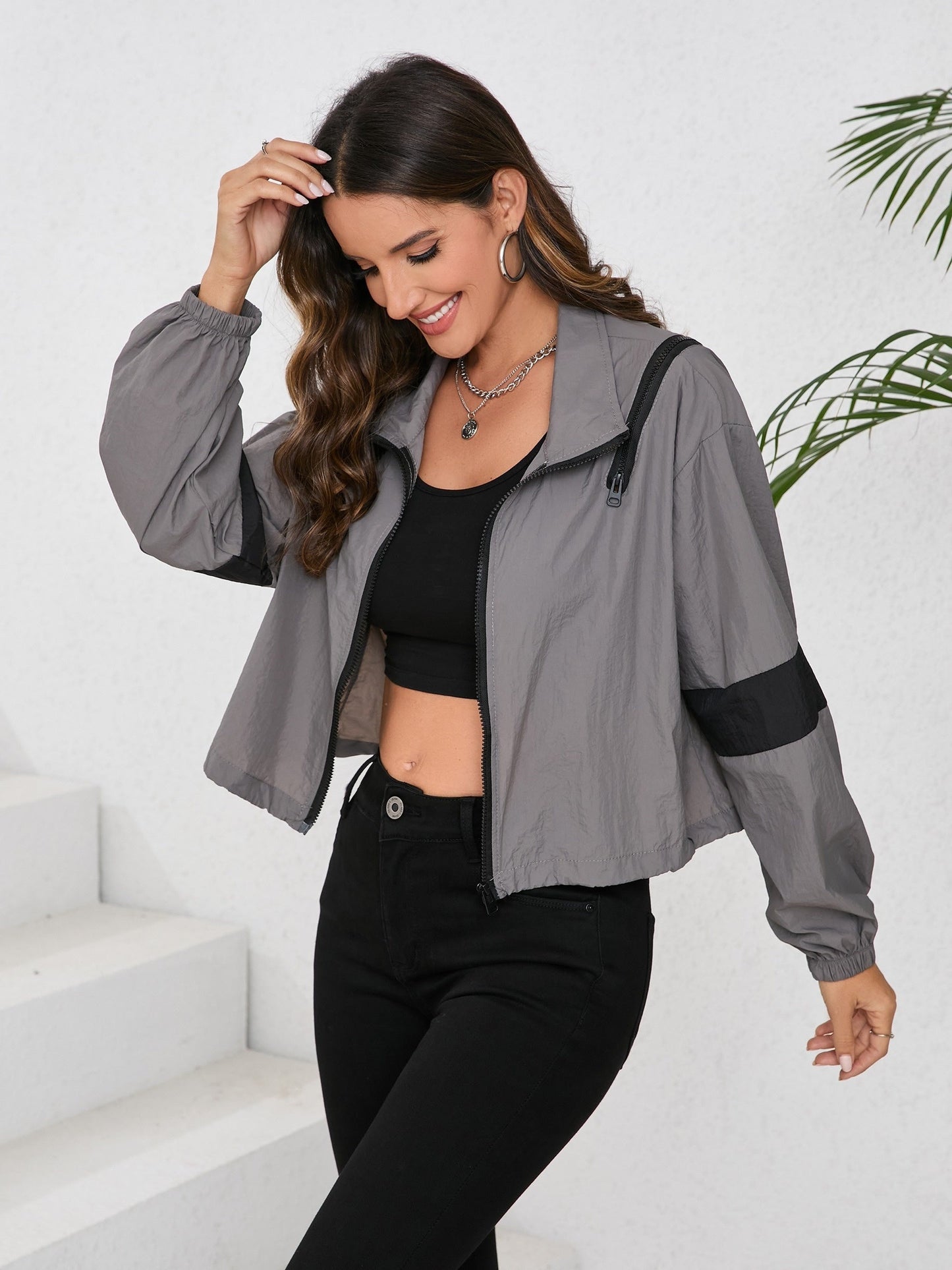 WW | Stylish Windbreaker for Women