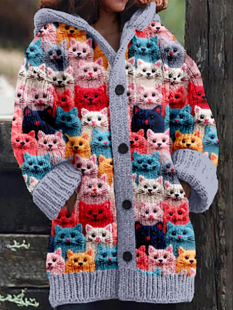 WW | Strickjacke &amp; fröhliche Cardigan mit Kapuze