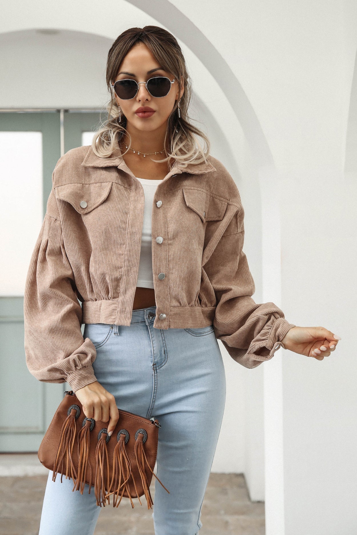 WW | Auf Cord-Jacke