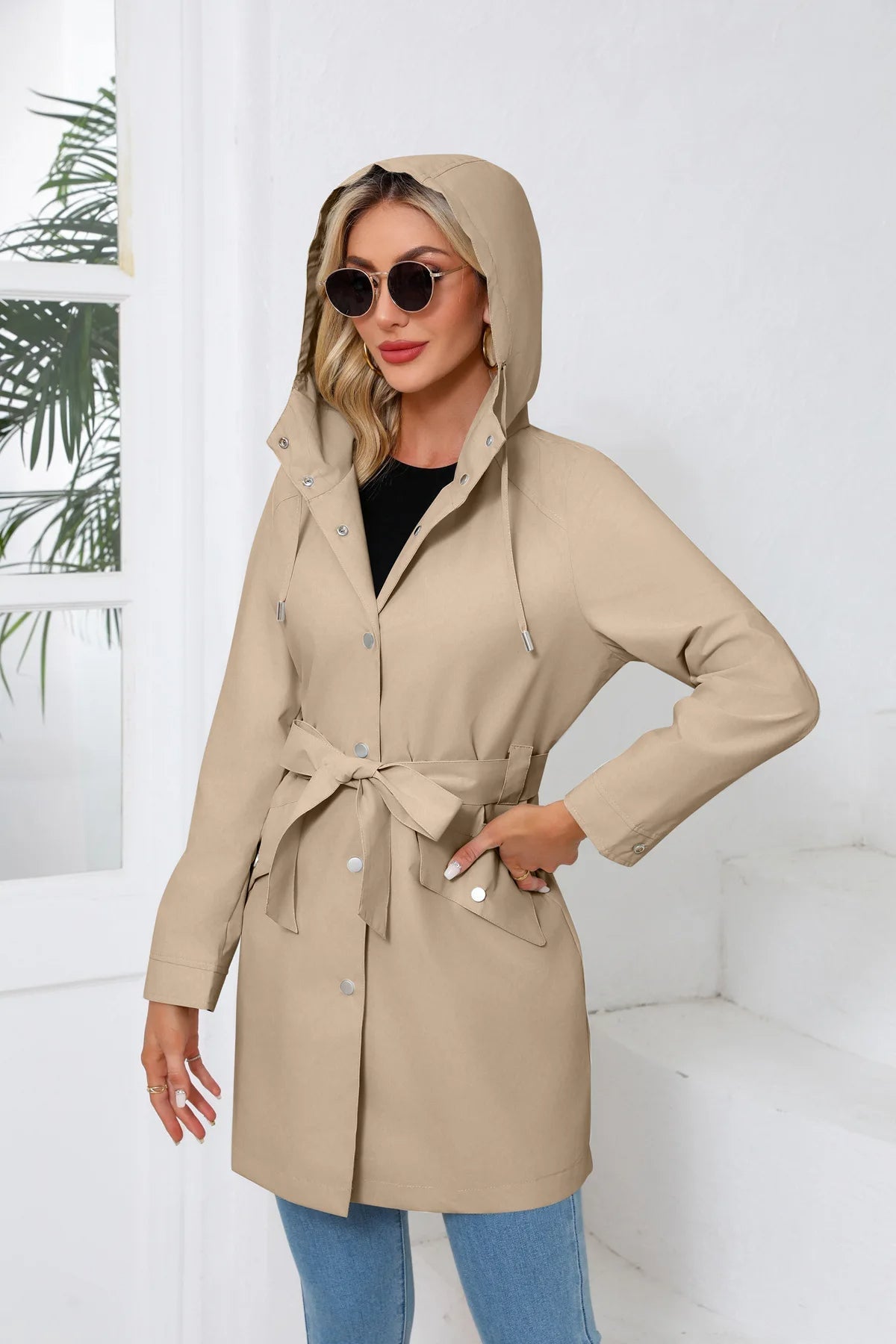 WW | Kapuzenjacke für Frauen mit Warmer Fütterung