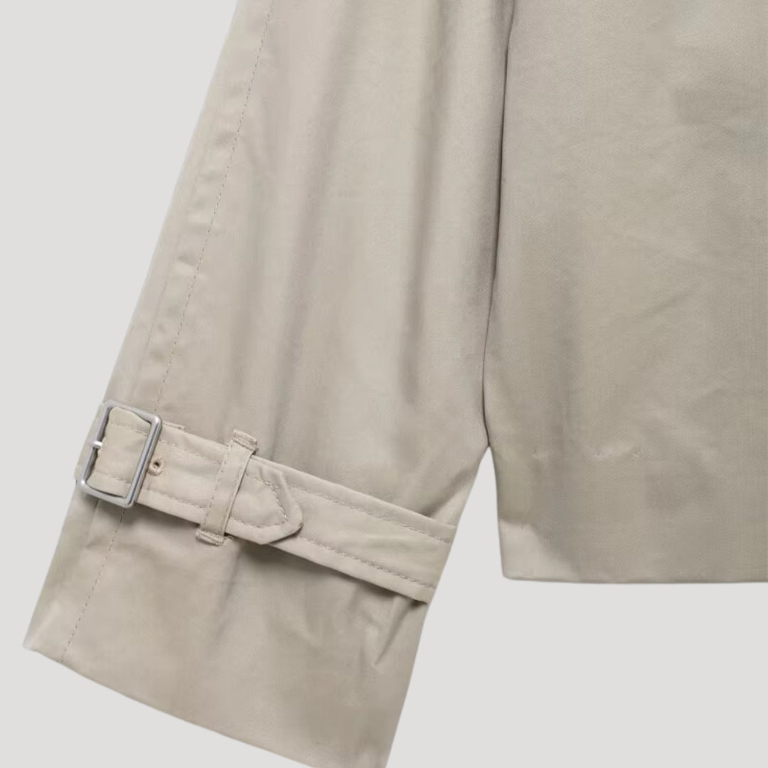 WW | Damen cropped Trenchcoat – leichtgewichtige Sommerjacke