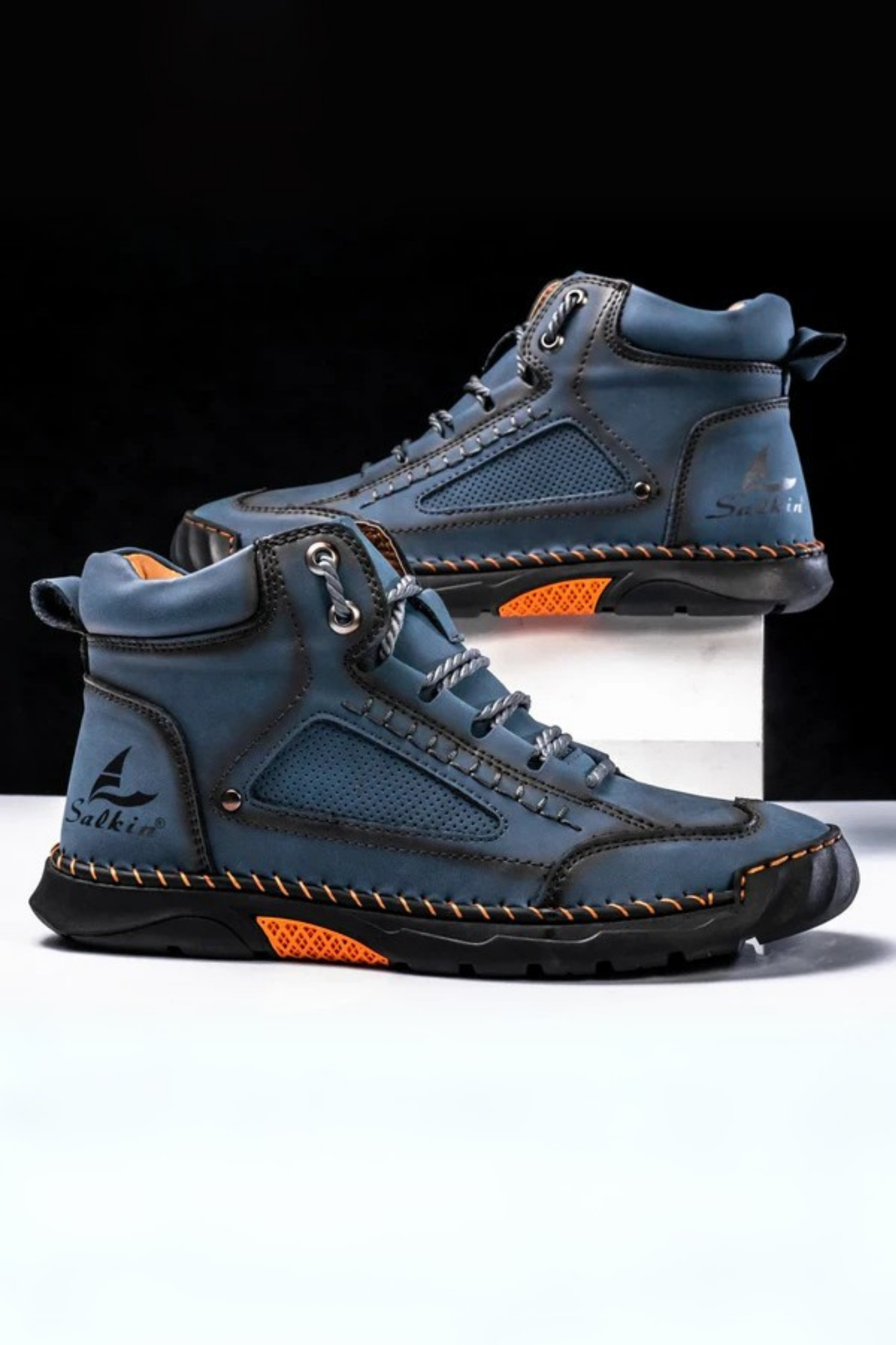 Moriarty | Leather High Top Shoes