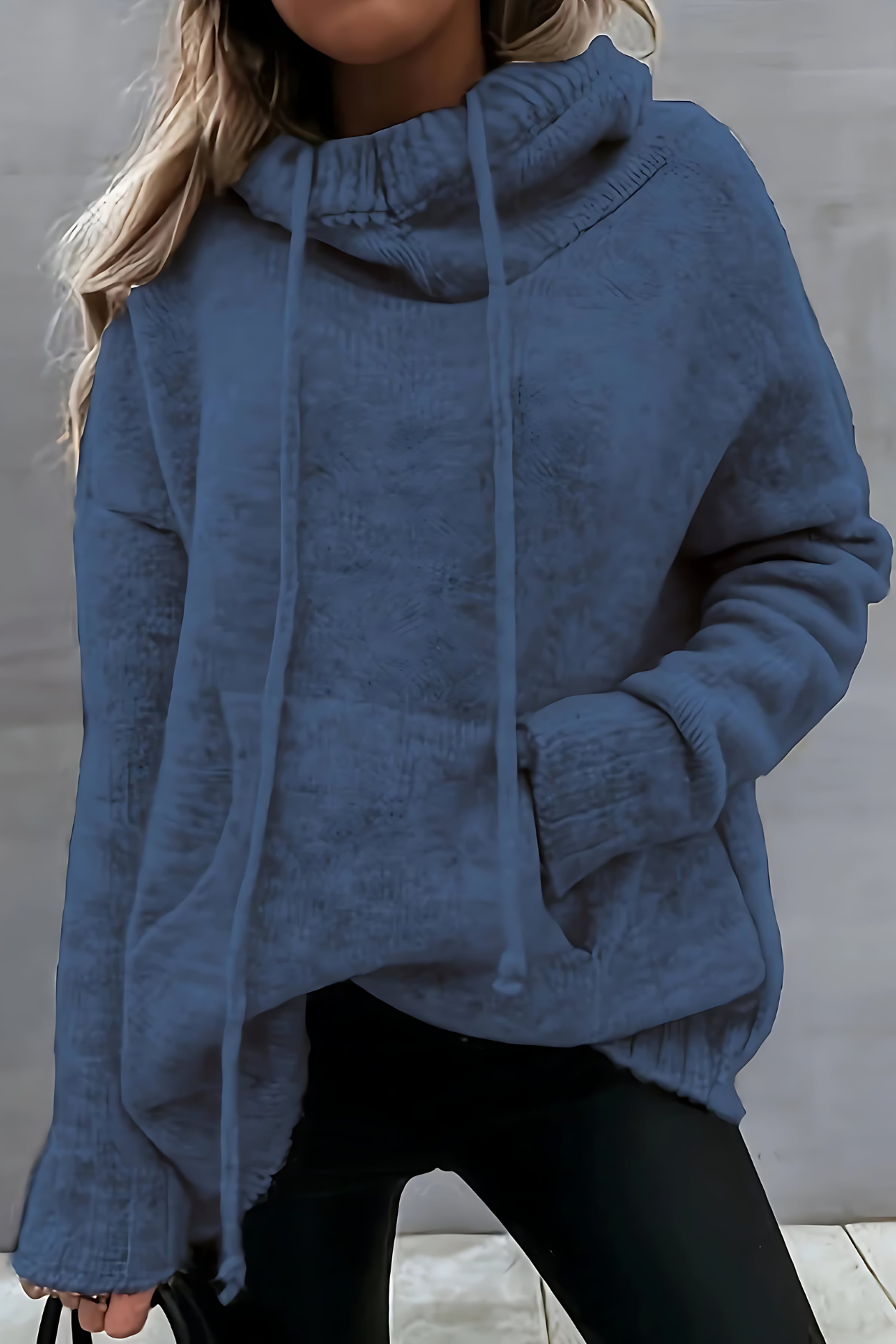 Xena | Long Sleeve Sweater with Pocket