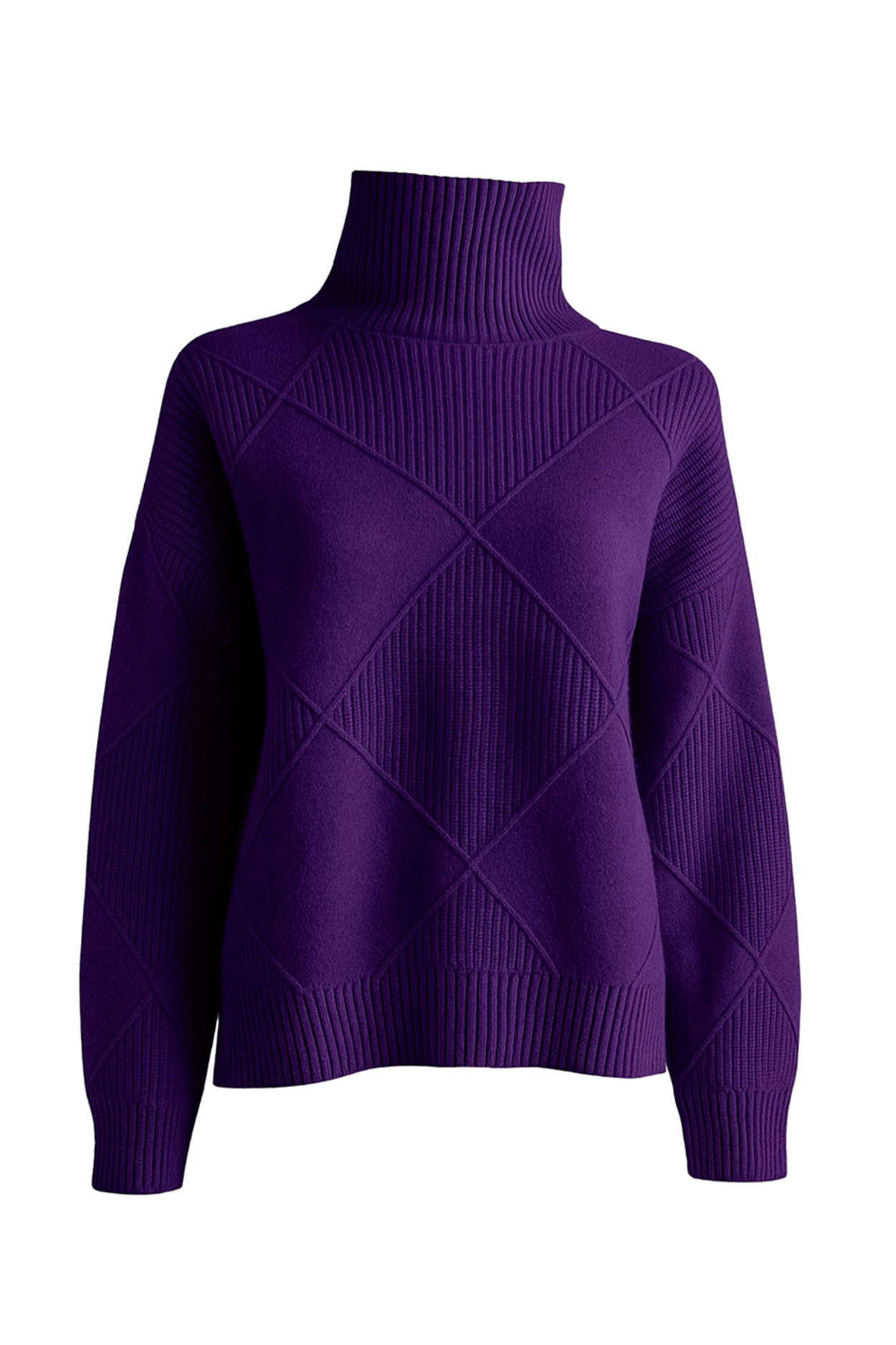 Denisse Pullover - Dark Purple