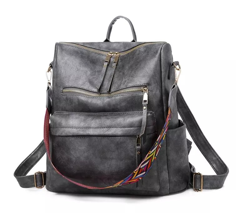 WW | Elegant Soft Leather Backpack