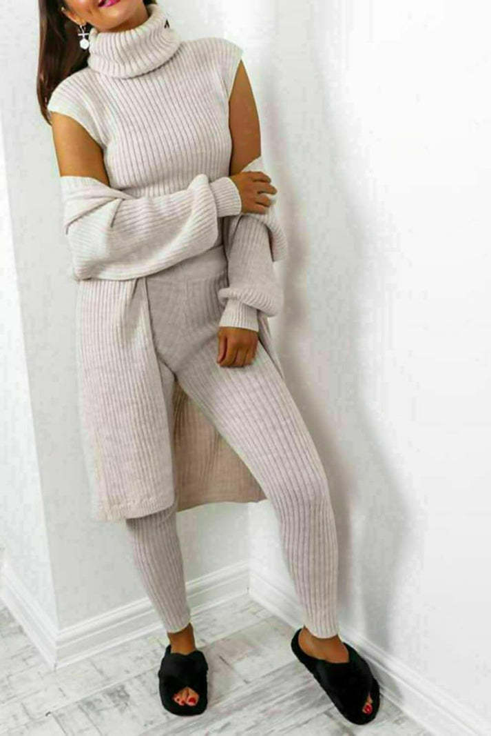 WW | Women's 3-piece Knitted Loungewear