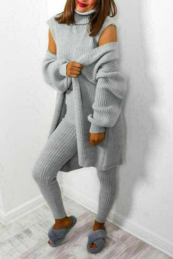WW | Women's 3-piece Knitted Loungewear