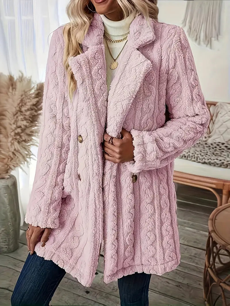 WW | Thermo-Mantel für Damen weich und glatt mit langen Ärmeln und elegant