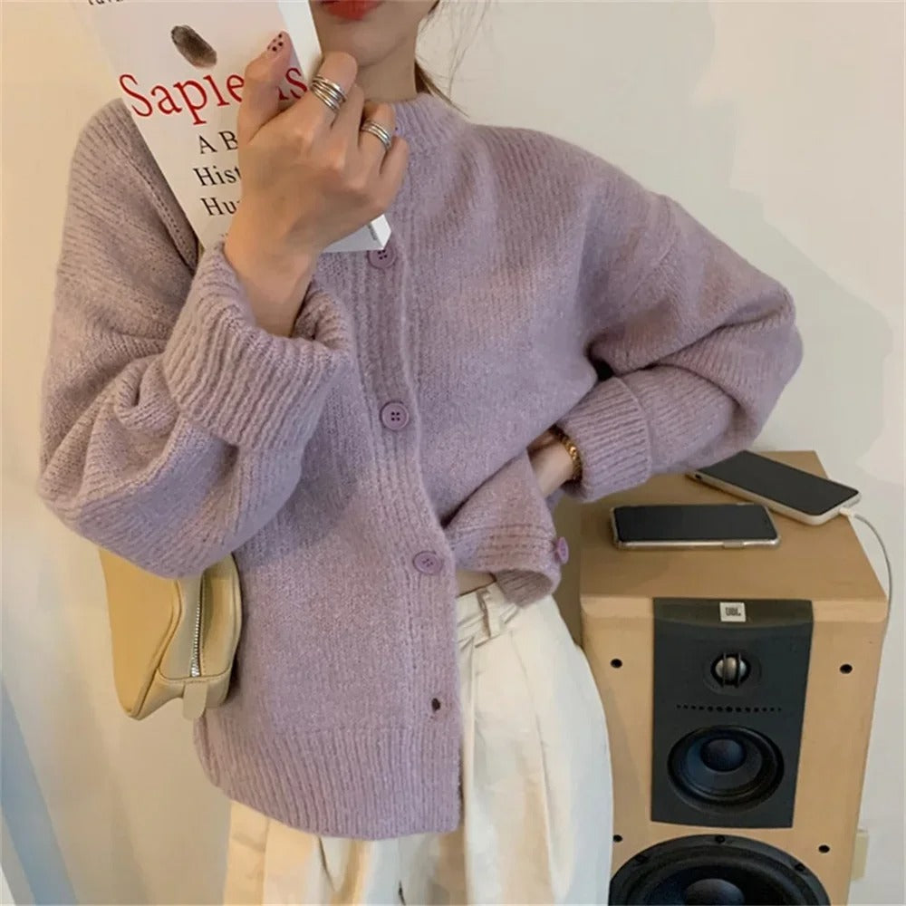WW | Kuschelige legere Strickjacke