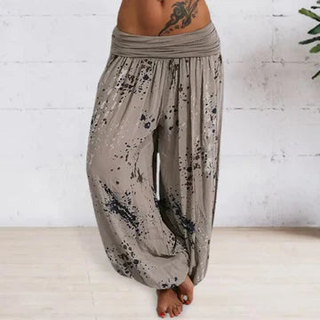 WW | Frauen Tie Dye Bedruckte Hose