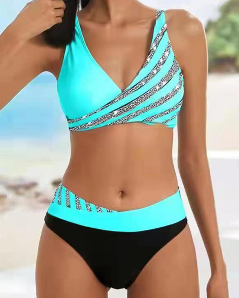 WW Bikini-Set mit Aufdruck