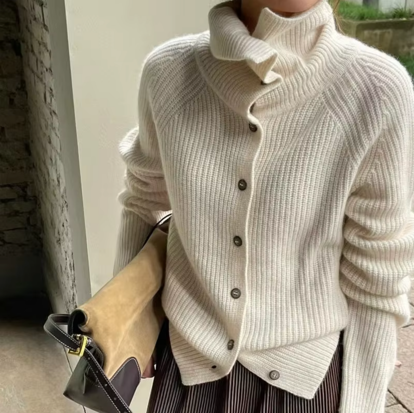 WW | Rollkragenpullover aus Wolle und Kaschmir