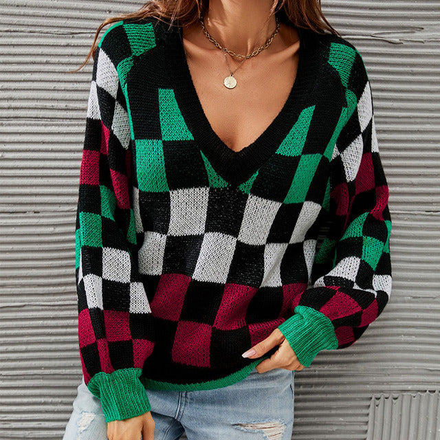 WW | Contrasting check pattern