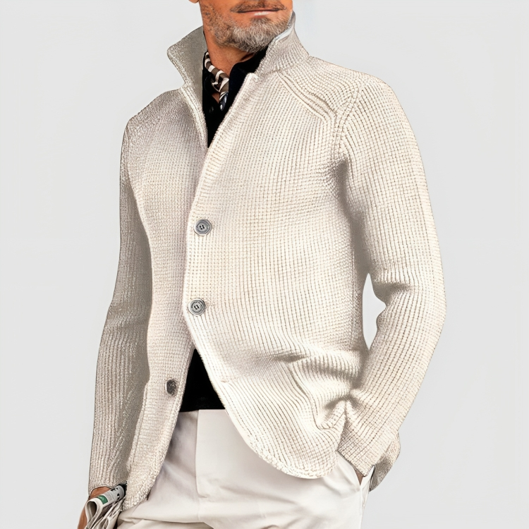 WW | Knöpfen Cashmere Mantel für Herren