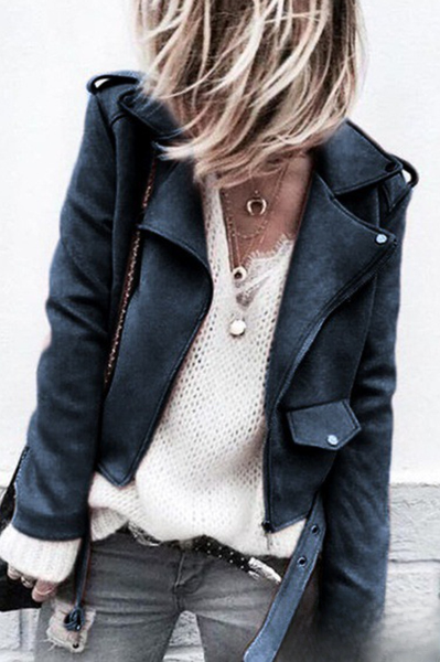 WW | Elegante Freizeitjacke mit Patchwork-Elementen