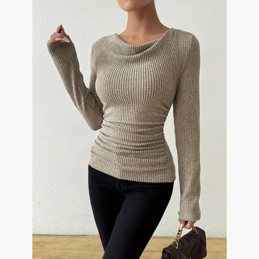 WW | Schickes informelles Turtleneck-Shirt für Frauen