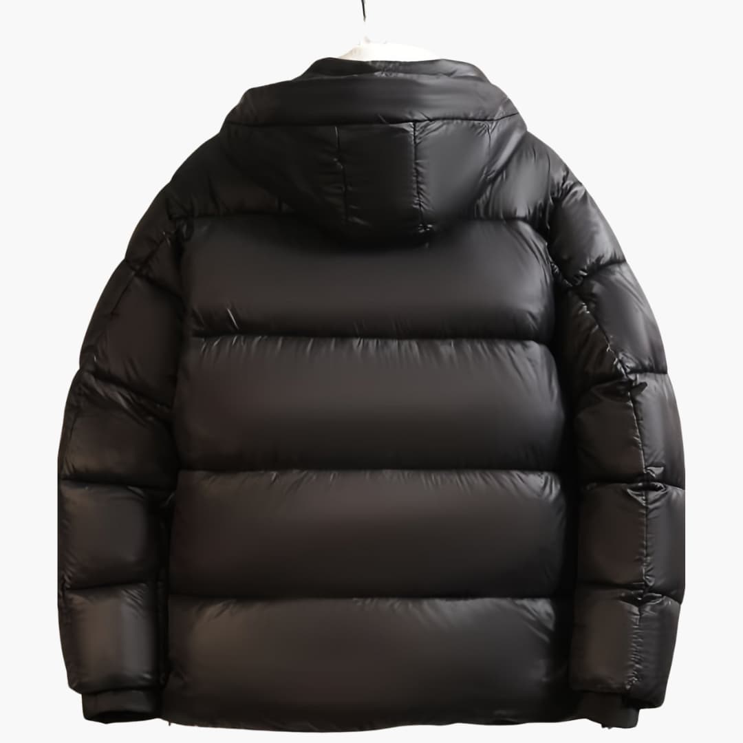 WW | Casual Men's Winter Jacket, Thick, Warm, with Hood