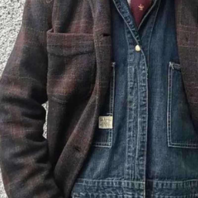WW | Stylische Revers Lose Jacke