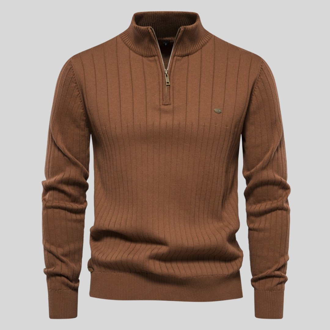 WW | Soft-Textured Knitted Sweater