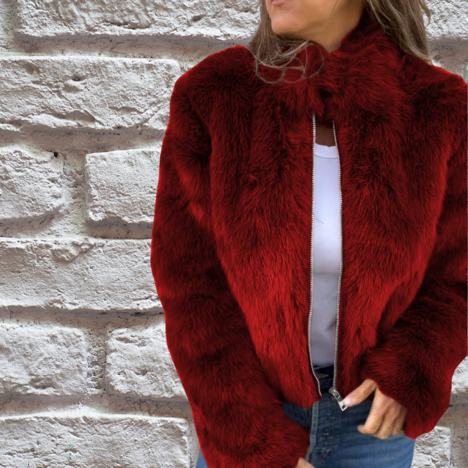 WW | Damen Wärme Herbstjacke Eleganter Stil