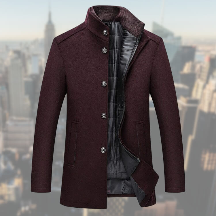 WW | Elegant Coat with Vest Set