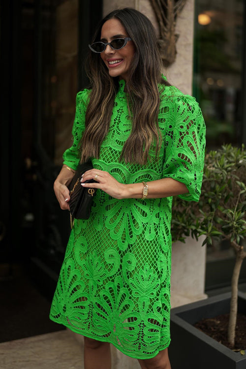 WW | Out In The World Ausgehöhltes Mini Kleid