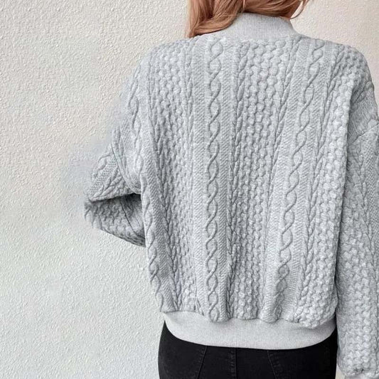 WW | Klassische Strickstrickjacke für Damen
